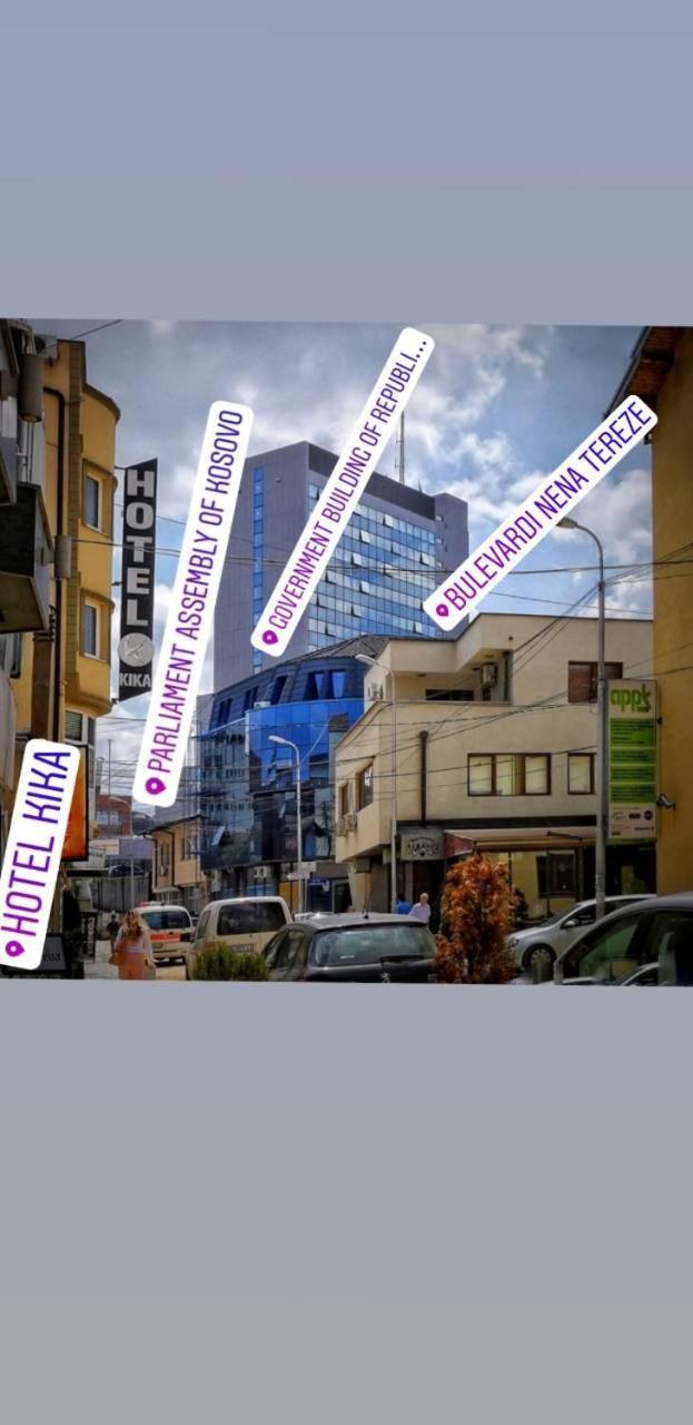 Hotel Kika Prishtine Bagian luar foto